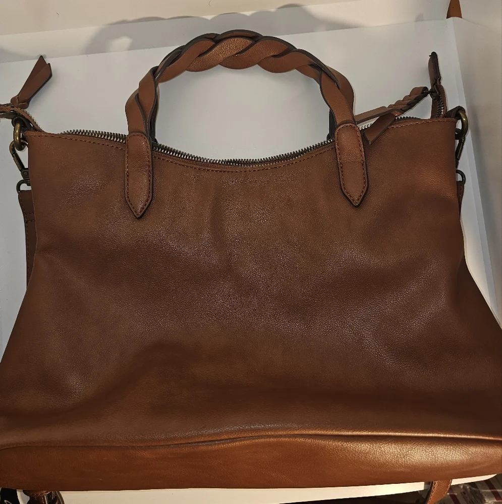 Sonoma Elegant Brown Leather Women's Bag